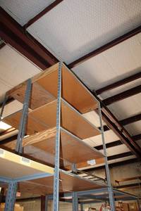 lot 558 image: Industrial Shelf Unit - 8 Shelves High