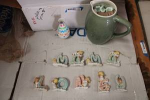 lot 577 image: Precious Moments Letters and Pitcher