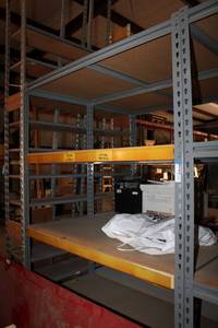 lot 591 image: 5-Shelf Muscle Rack Shelving CONTENTS NOT INCLUDED - PICKUP MONDAY AFTER 3 OR TUESDAY