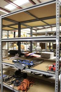 lot 616 image: 5-Shelf Muscle Rack Shelving CONTENTS NOT INCLUDED - PICKUP MONDAY AFTER 3 OR TUESDAY
