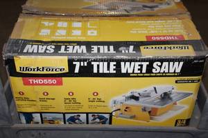 lot 631 image: 7 Wet Tile Saw