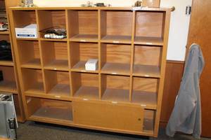 lot 96 image: Storage Shelf Unit and Contents (Window Envelopes and More) 5Ft.W x 12.5D x 4.5Ft. H
