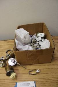 lot 97 image: Padlocks and Keys as shown