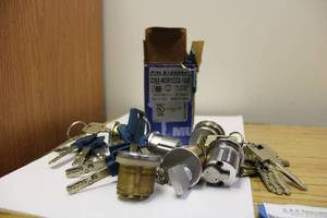 lot 99 image: Padlocks and Keys as shown