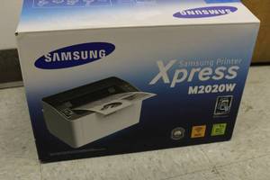 lot 113 image: Samsung Printer Xpress M2020W still in Box