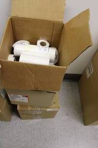 lot 115 image: Label Printers and Rolls of Labels