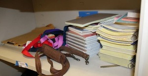 lot 141 image: Office Supplies Memo Pads, ID Lanyards