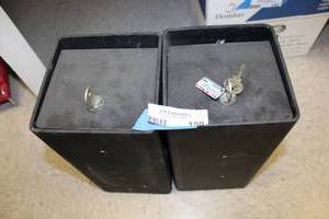 lot 150 image: 2 Permavaults Front Load Drop with Keys