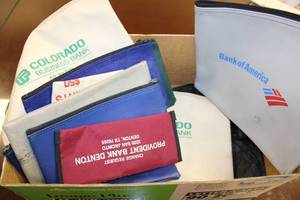 lot 170 image: Bank Money Bags - Zippered and Locking