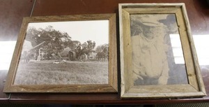 lot 16 image: Wall Art Lonesome Dove Photograph and Vintage Farm Workers Photo