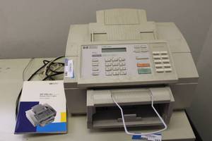 lot 191 image: HP Officejet Printer Model 300 and Manual