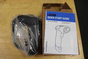 lot 196 image: Symbol Hand held Scanner still in Box Model LS2208