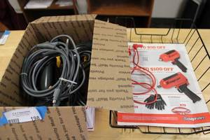 lot 198 image: Hand Held Scanners and Cable Plus Wire Paper Tray