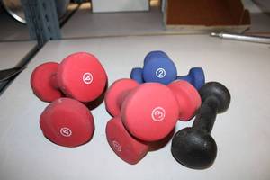 lot 735 image: 2, 3, 4 Lb. Weights
