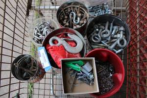 lot 790 image: Misc. Hardware and Chain