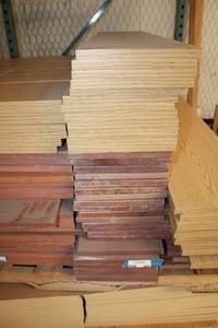 lot 901 image: Pile of Wood Shelves approx. 45