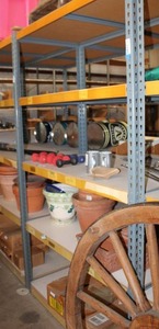 lot 733 image: 5-Shelf Muscle Rack Shelving CONTENTS NOT INCLUDED - PICKUP MONDAY AFTER 3 OR TUESDAY