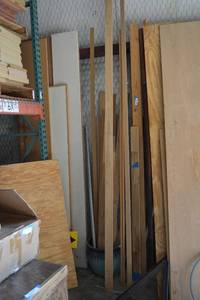 lot 894 image: Misc. Wood Boards and Shelves