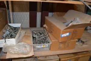 lot 1010 image: Slat Wall Chrome Hooks