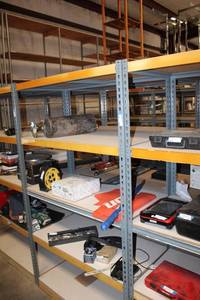 lot 645 image: 5-Shelf Muscle Rack Shelving CONTENTS NOT INCLUDED - PICKUP MONDAY AFTER 3 OR TUESDAY