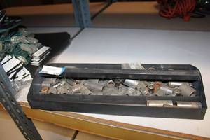 lot 650 image: Ratchet Sockets and Metal Tool Tray
