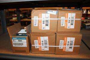 lot 680 image: Juno Trac Lights - 4 Boxes, Plus Box of Juno R40WH Lights