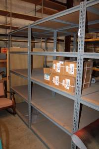 lot 682 image: 5-Shelf Muscle Rack Shelving CONTENTS NOT INCLUDED - PICKUP MONDAY AFTER 3 OR TUESDAY