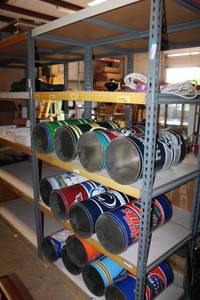 lot 711 image: 5-Shelf Muscle Rack Shelving CONTENTS NOT INCLUDED - PICKUP MONDAY AFTER 3 OR TUESDAY
