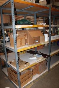 lot 720 image: 5-Shelf Muscle Rack Shelving CONTENTS NOT INCLUDED - PICKUP MONDAY AFTER 3 OR TUESDAY