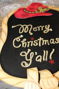 lot 723 image: Merry Christmas Yall Sign