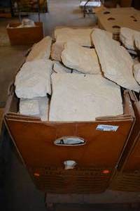 lot 981 image: Flat Wall Stones - 2 Boxes
