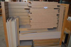 lot 950 image: Natural Color Shelves Approx. 50