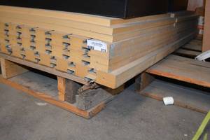 lot 976 image: Wall Slat Boards