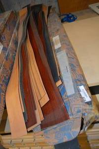 lot 974 image: Laminate Floor Trim - Mahogany and Maple Colors