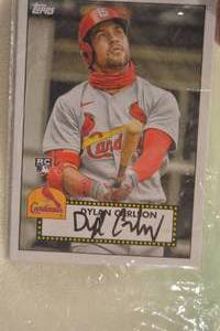lot 1029 image: Dylan Carlson Cardinals Rookie Card