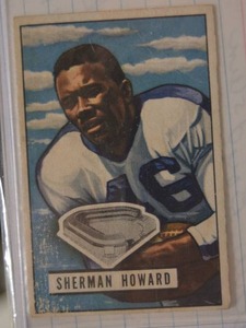 lot 1034 image: 1951 Sherman Howard Card
