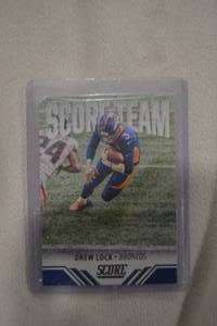 lot 1040 image: Broncos Score Team Card of Drew Lock