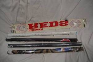 lot 289 image: Baseball Posters and Decals Reds, Derek Jeter, Yankees, Johnson Unit, Griffey Home Run