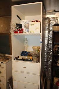 lot 88 image: Cabinet 20W x 24D x 78H  and Contents
