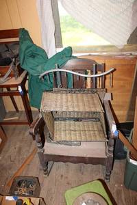 lot 110 image: Vintage Chair and   more