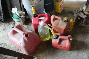 lot 144 image: Gas Cans