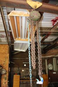 lot 169 image: 2 Ton Hoist only (slide rail not included)
