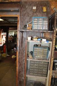lot 180 image: Metal Shelf Bins and Contents