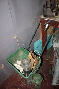 lot 227 image: Coleman Camping Lanterns, Yard Spreaders, Hummingbird Feeder, Poker Chips, Phone Cover
