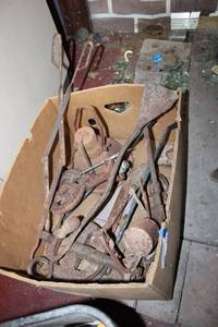 lot 272 image: Tools Burners, Chisels, and More as shown