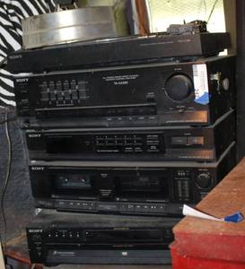 lot 242 image: Sony Stereo System
