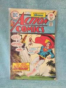 lot 71 image: Superman DC Action Comics #447 - 25cent comic