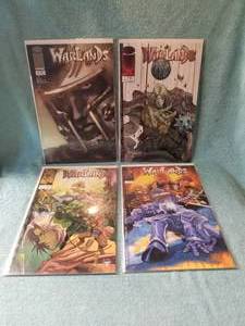 lot 74 image: Selection of 4 comic books - WarLands #0, 3, 4, and 5