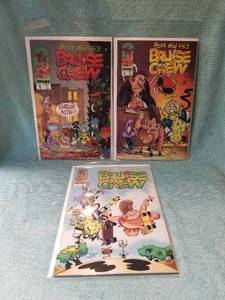 lot 89 image: Boof and the Bruise Crew comic books #1, 2, and 3