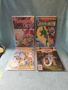 lot 92 image: Selection of 4 comic books - Black Orchid, Green Lantern, Suicide Squad, and Captain Atom - DC comics